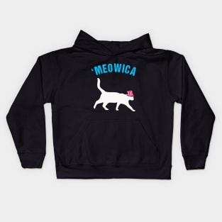 Funny 4th of July. The Cat Lovers America Kids Hoodie